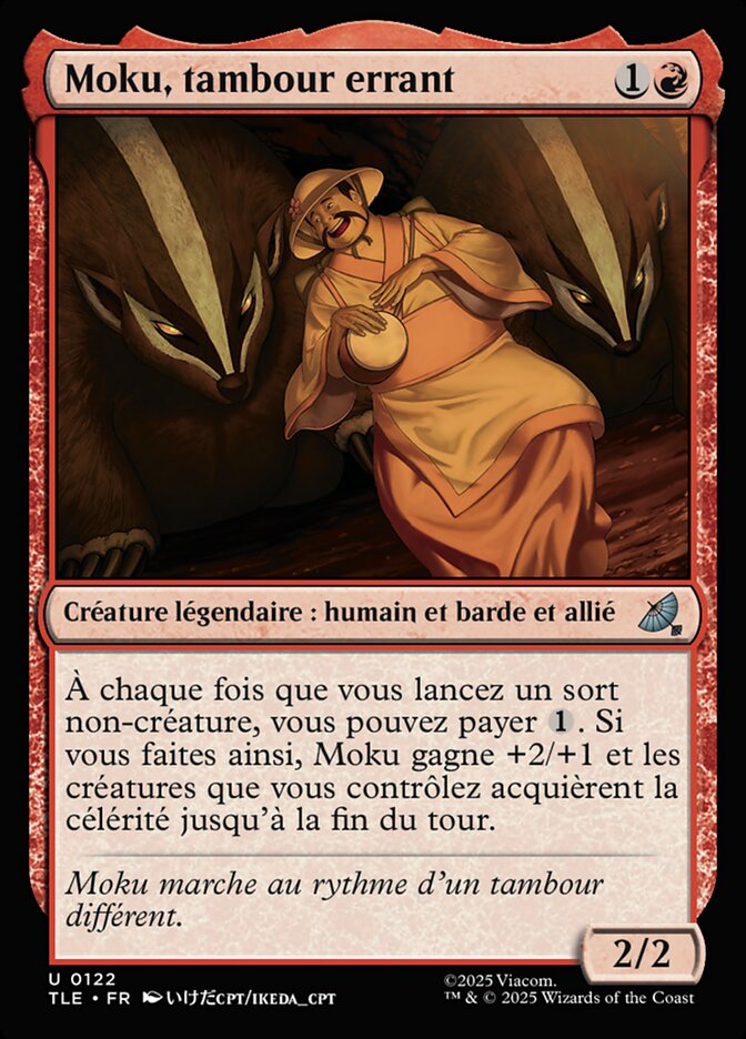 Moku, tambour errant