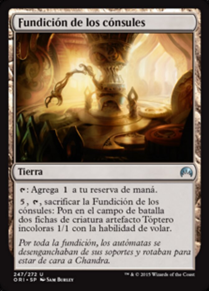 Fundición de los cónsules