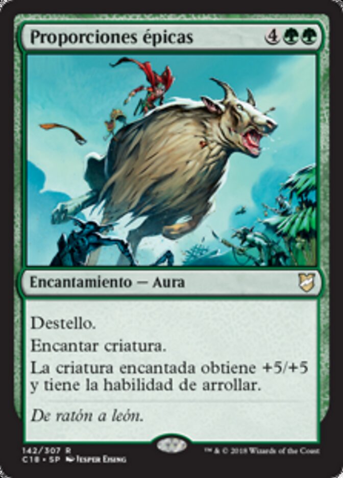 Proporciones épicas