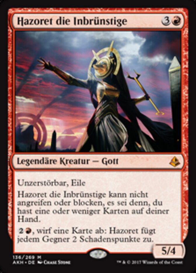 Hazoret die Inbrünstige