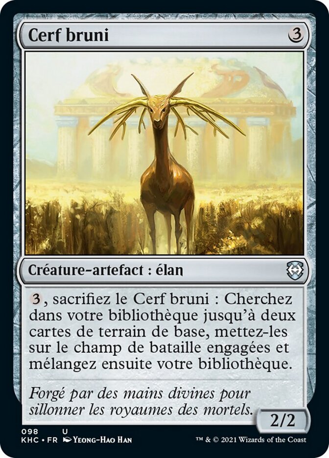 Cerf bruni