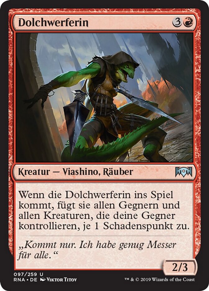 Dolchwerferin