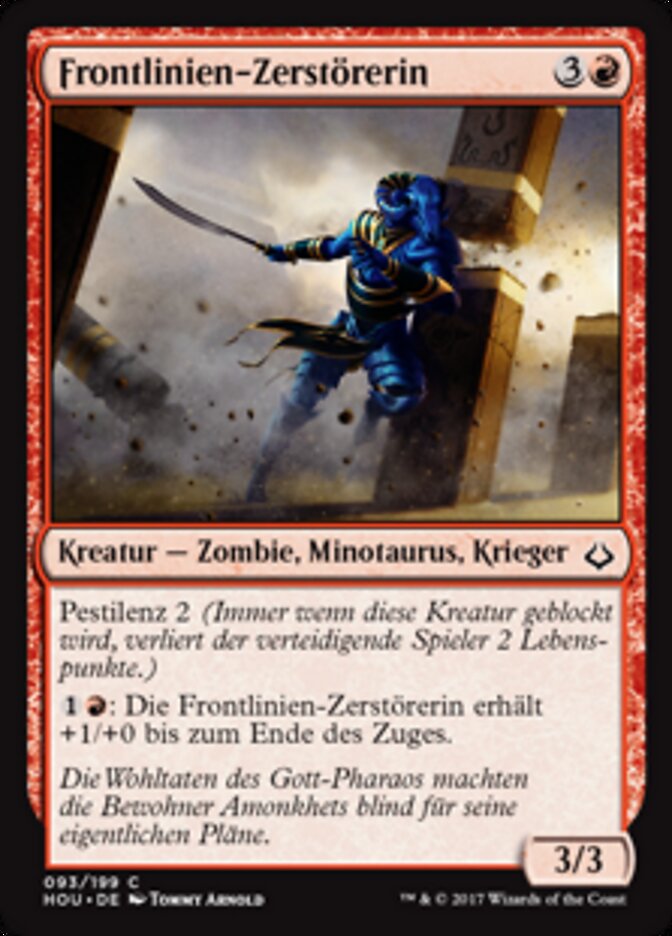 Frontlinien-Zerstörerin