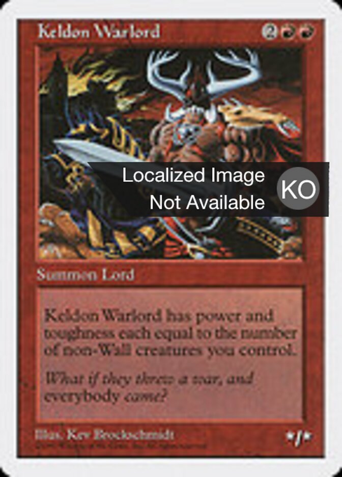 Keldon Warlord