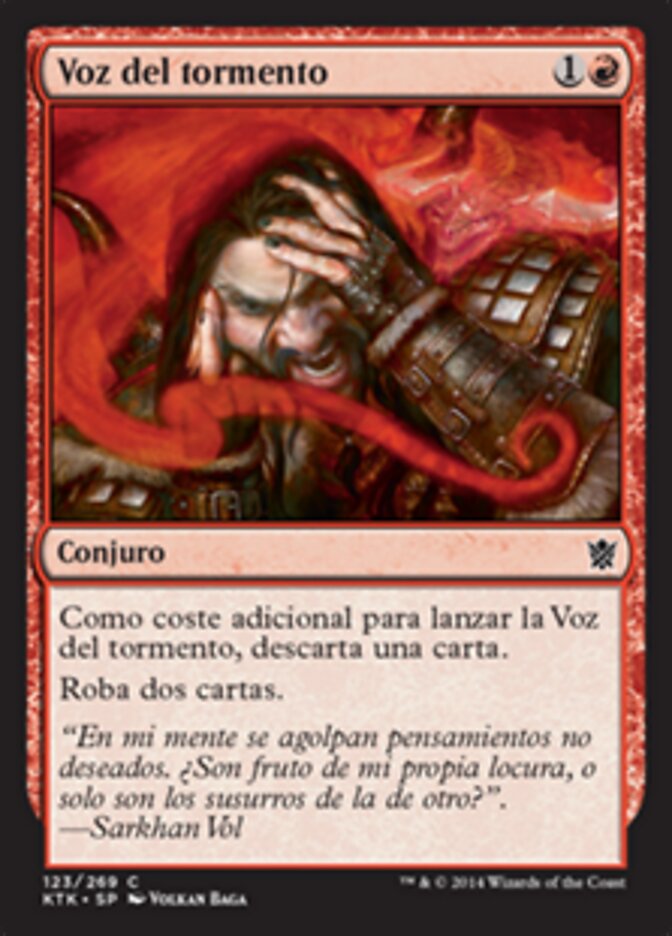 Voz del tormento