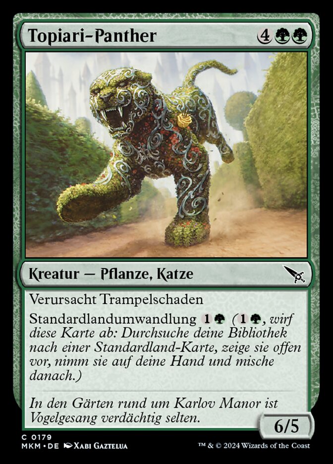 Topiari-Panther