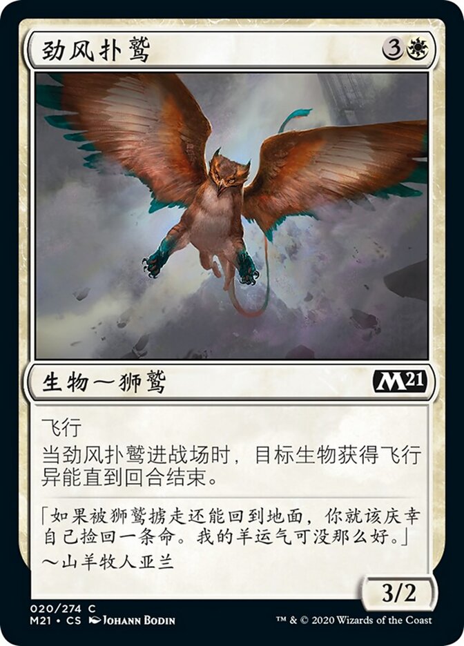 劲风扑鹫
