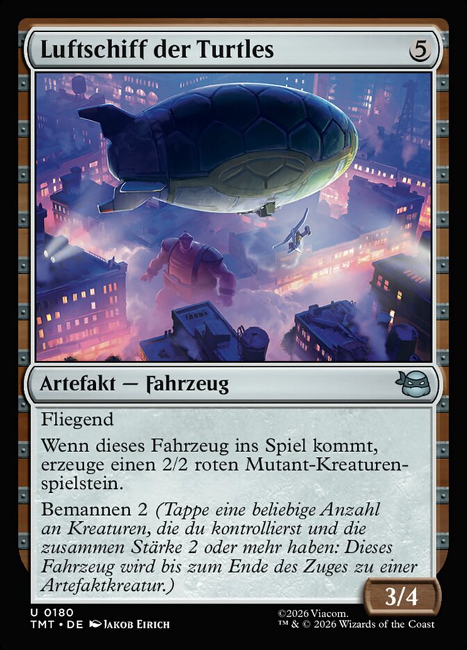 Luftschiff der Turtles