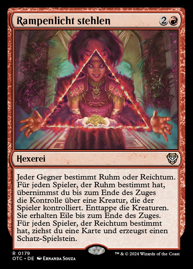 Rampenlicht stehlen