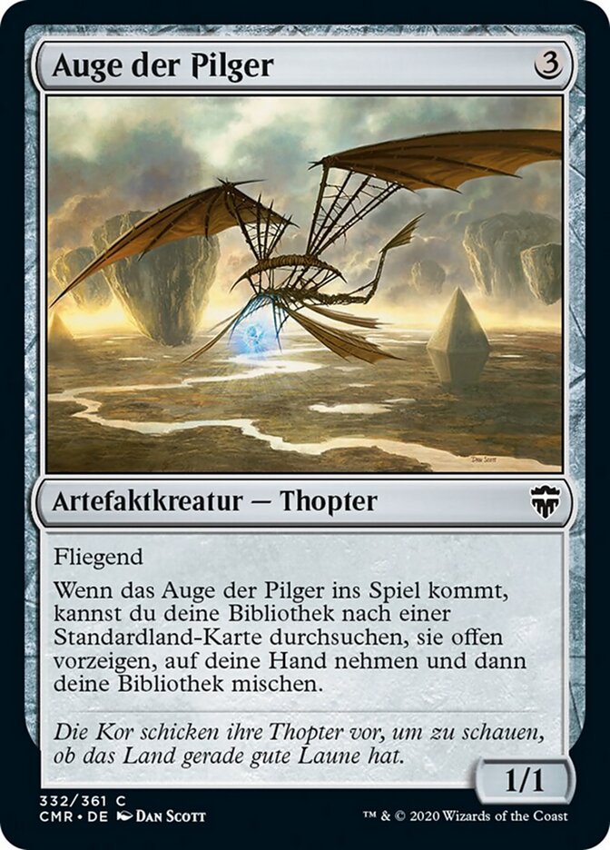 Auge der Pilger