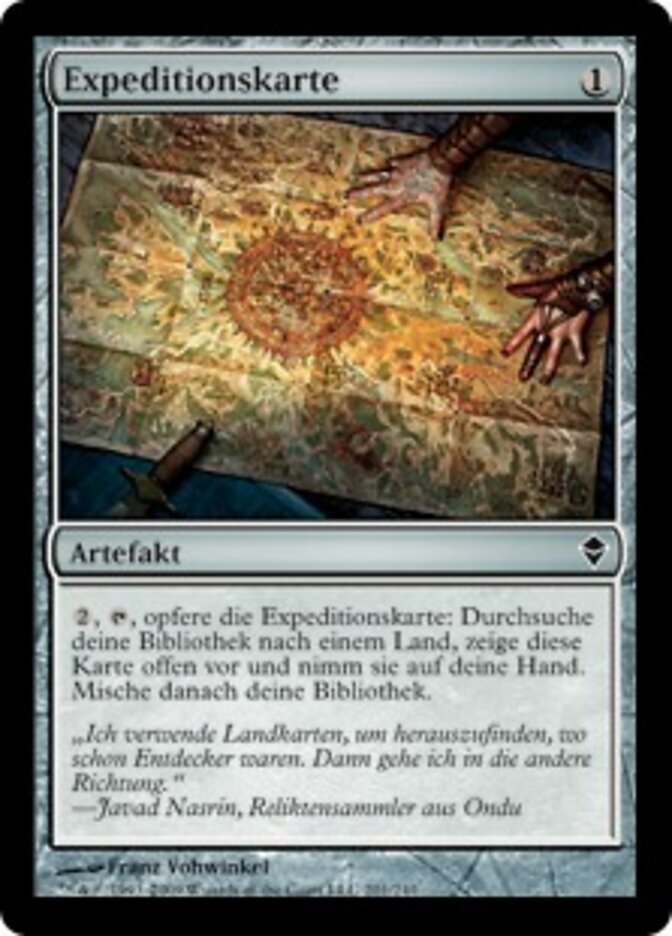 Expeditionskarte