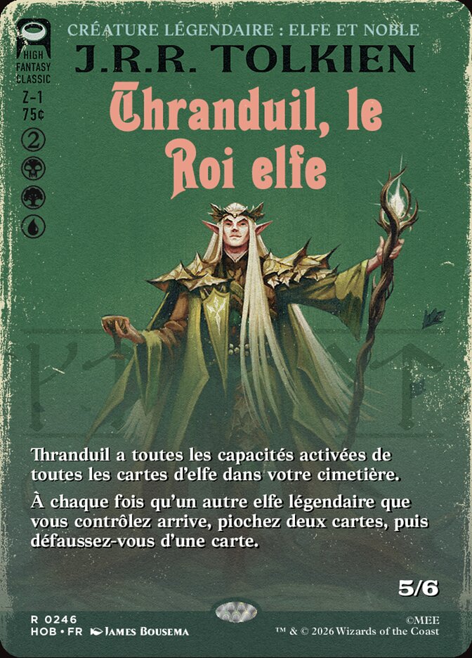 Thranduil, le Roi elfe
