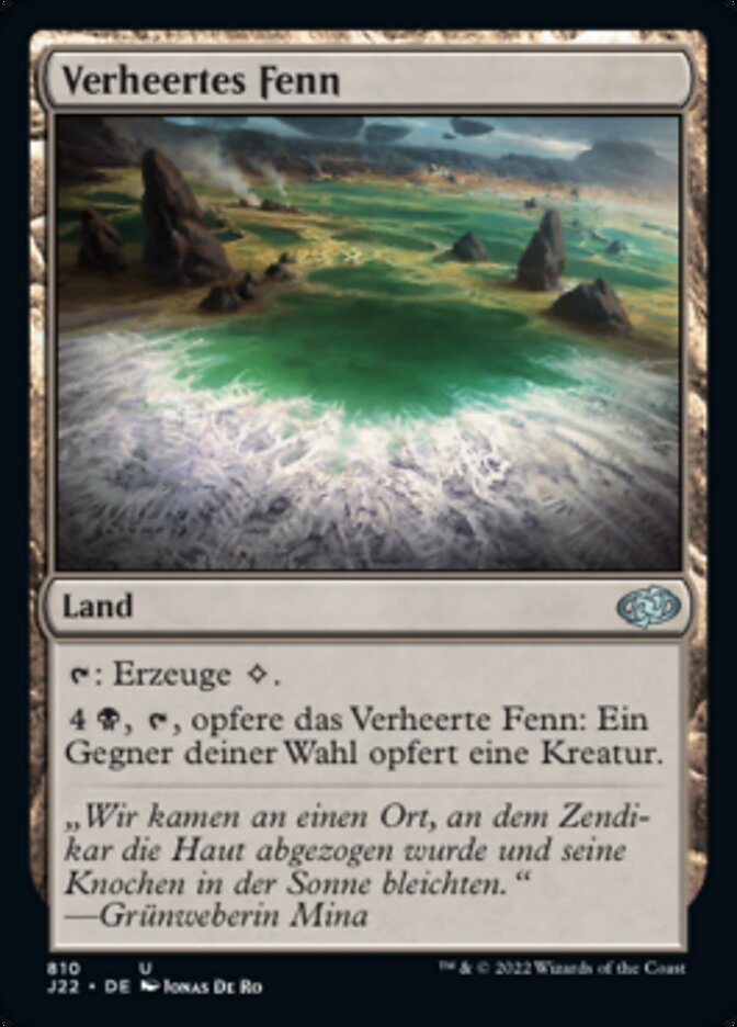 Verheertes Fenn