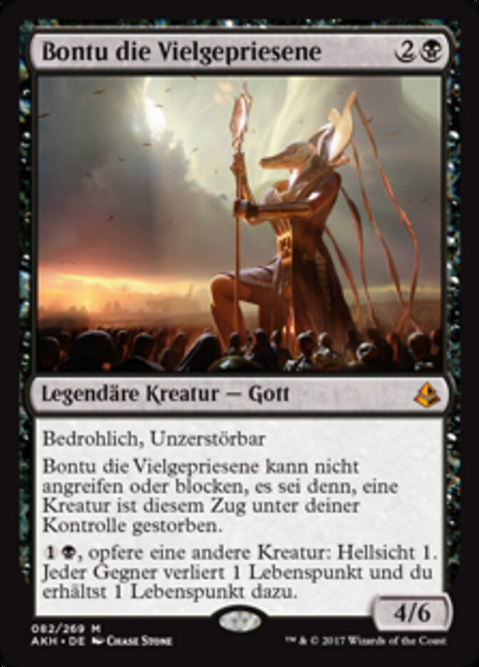 Bontu die Vielgepriesene