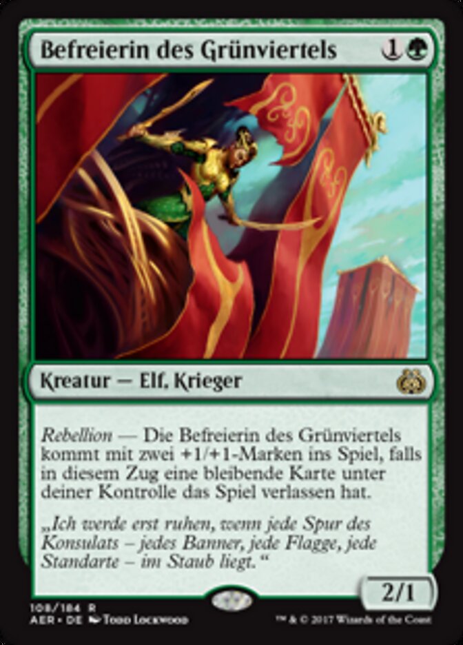 Befreierin des Grünviertels