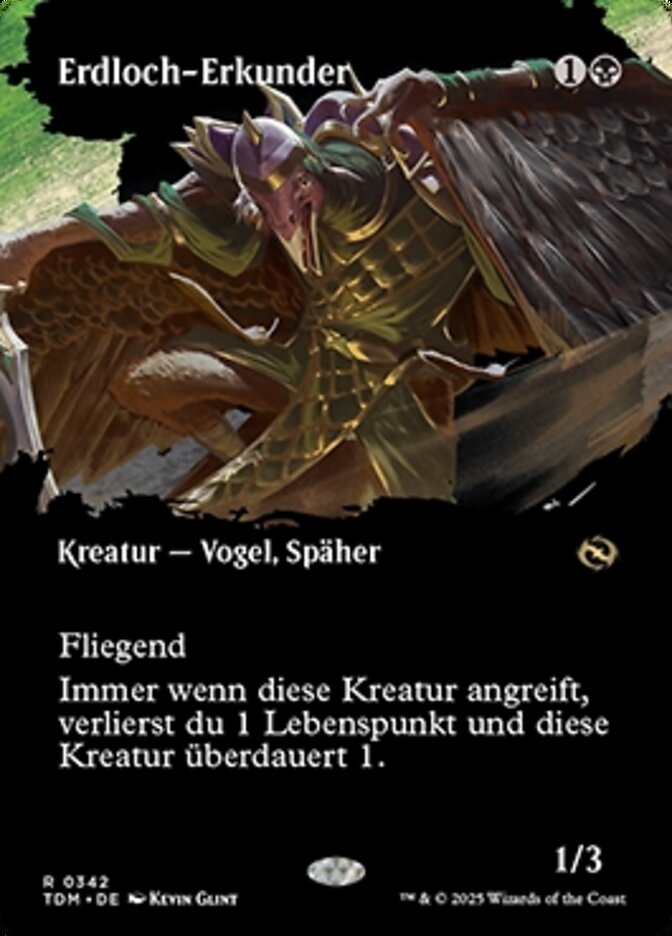 Erdloch-Erkunder