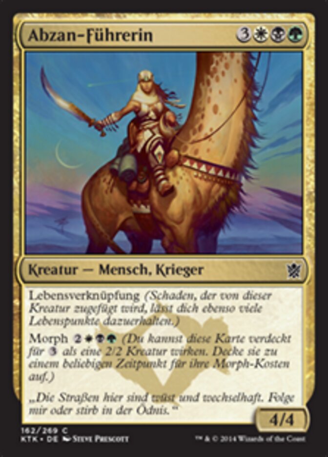 Abzan-Führerin