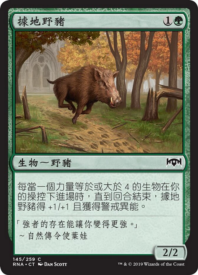 據地野豬