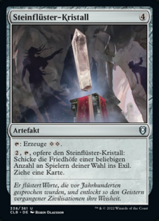 Steinflüster-Kristall