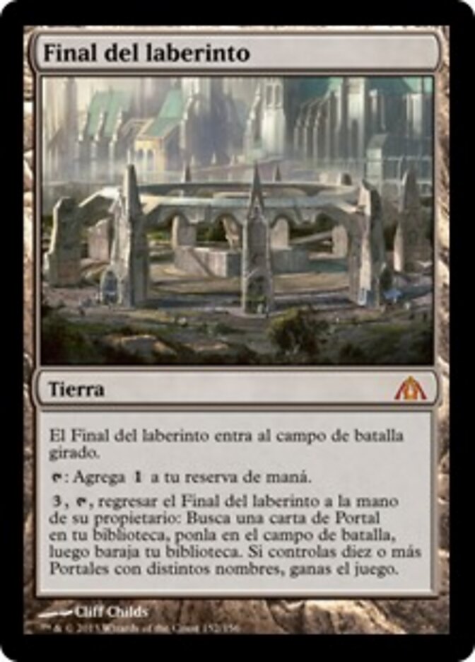 Final del laberinto