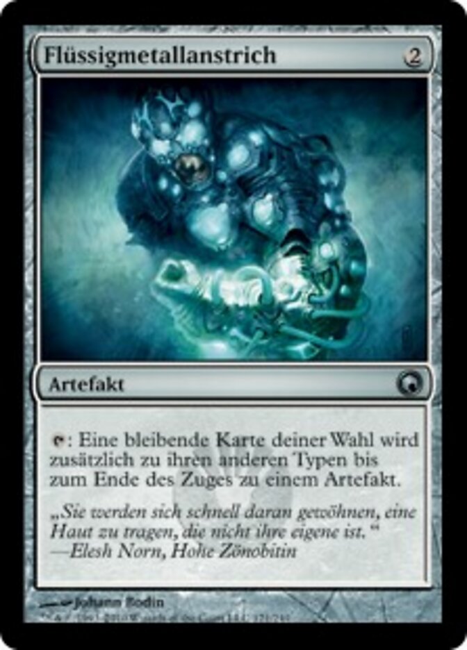 Flüssigmetallanstrich