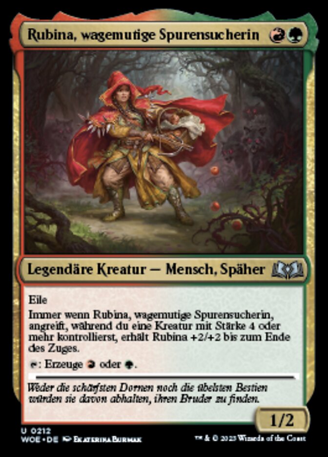 Rubina, wagemutige Spurensucherin