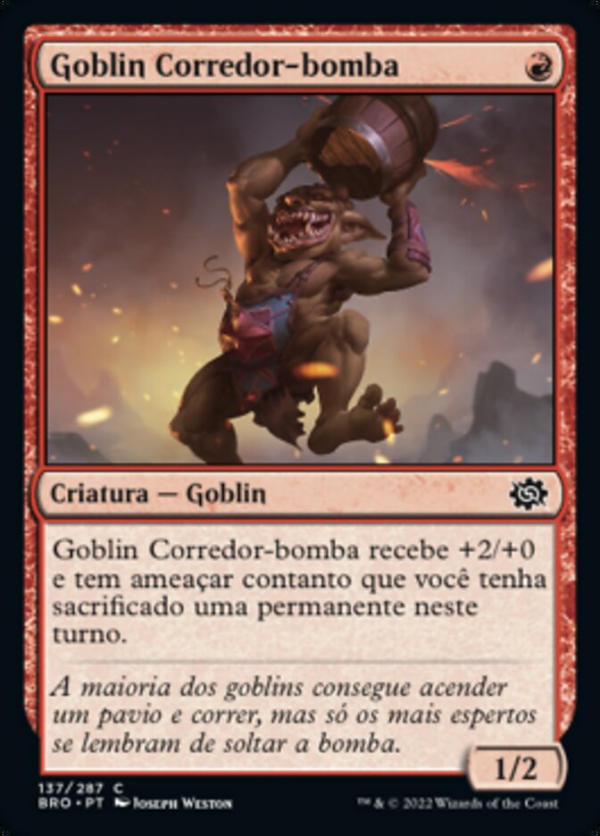 Goblin Corredor-bomba
