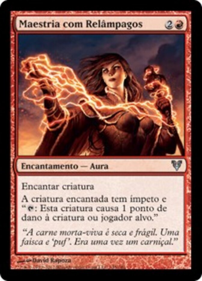 Maestria com Relâmpagos