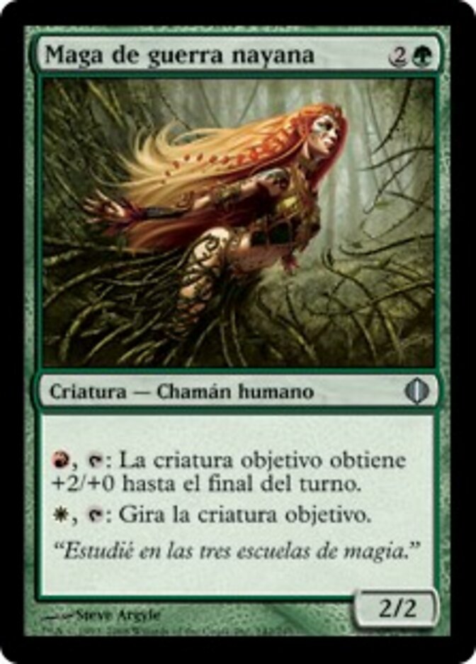 Maga de guerra nayana