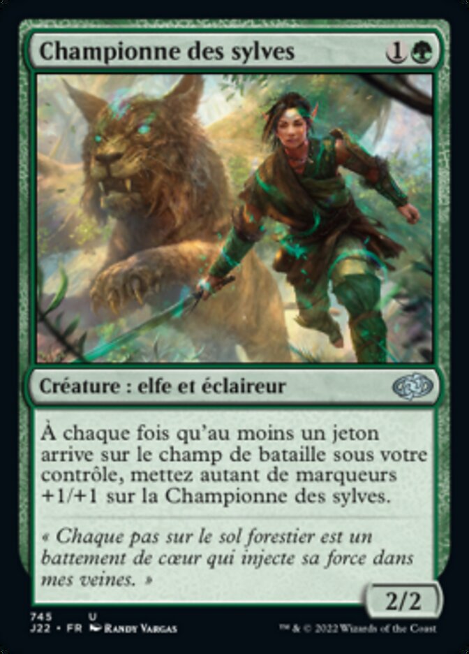 Championne des sylves