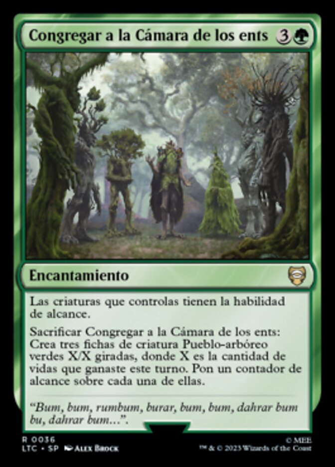 Congregar a la Cámara de los ents