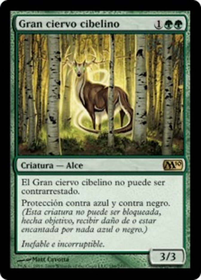 Gran ciervo cibelino