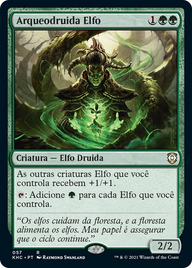 Arqueodruida Elfo