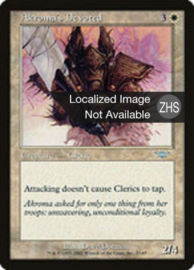 Akroma's Devoted