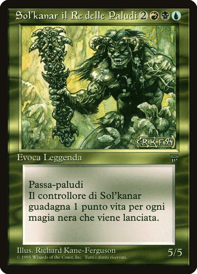 Sol'kanar il Re delle Paludi