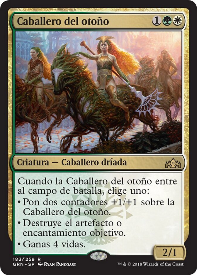 Caballero del otoño