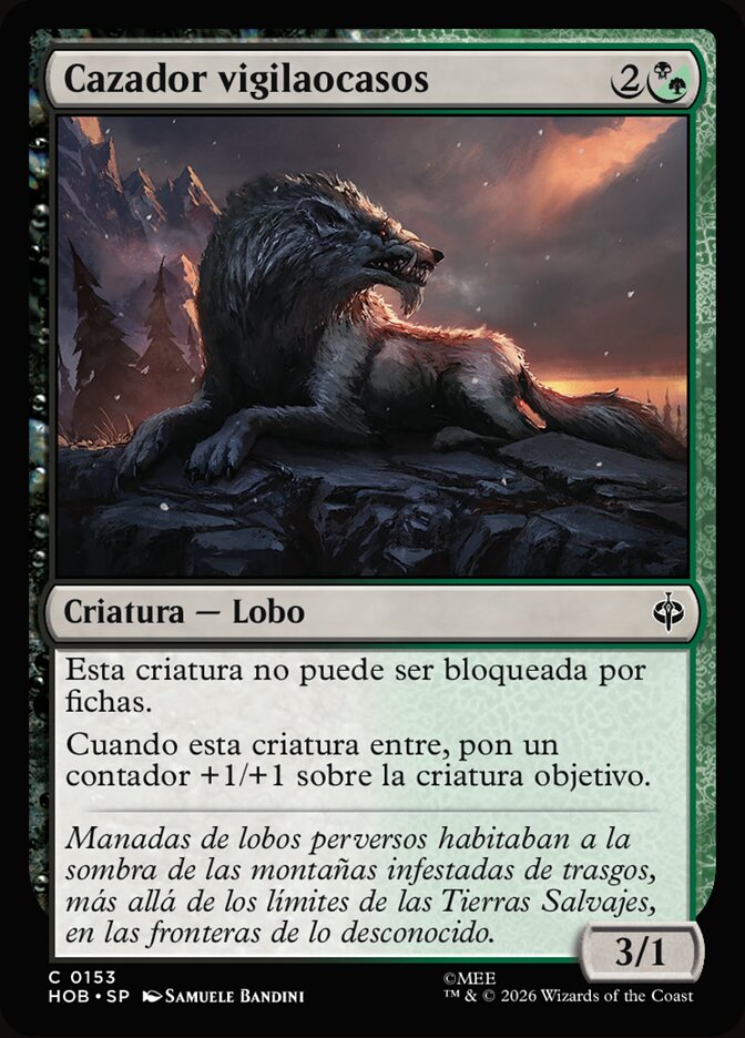 Cazador vigilaocasos