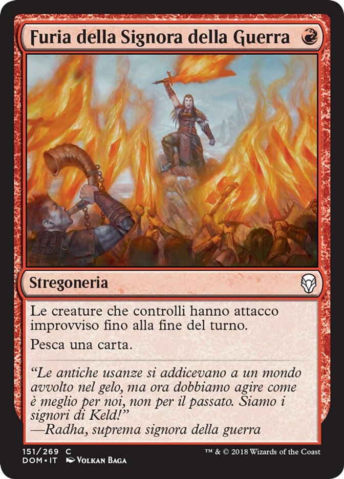 Furia della Signora della Guerra