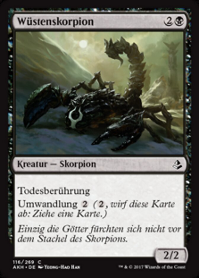 Wüstenskorpion
