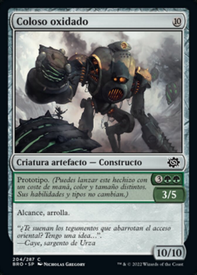 Coloso oxidado