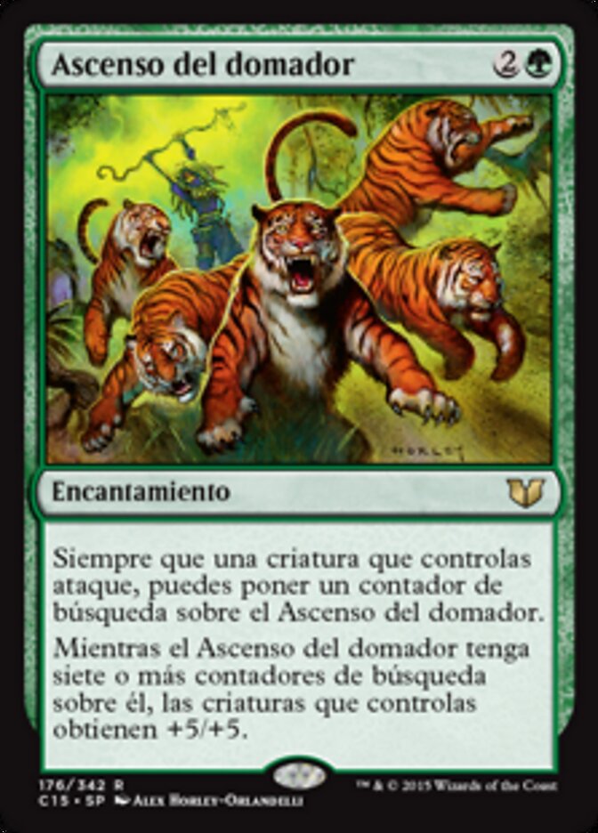 Ascenso del domador