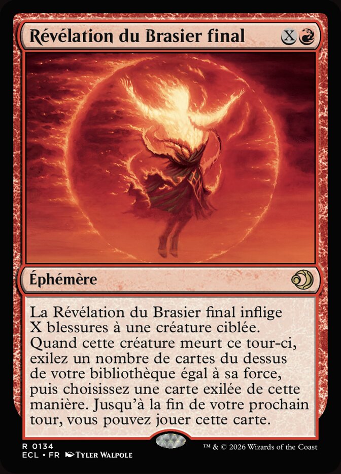Révélation du Brasier final