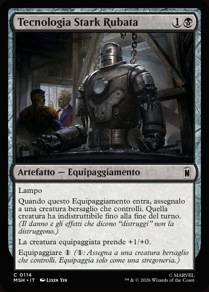 Tecnologia Stark Rubata