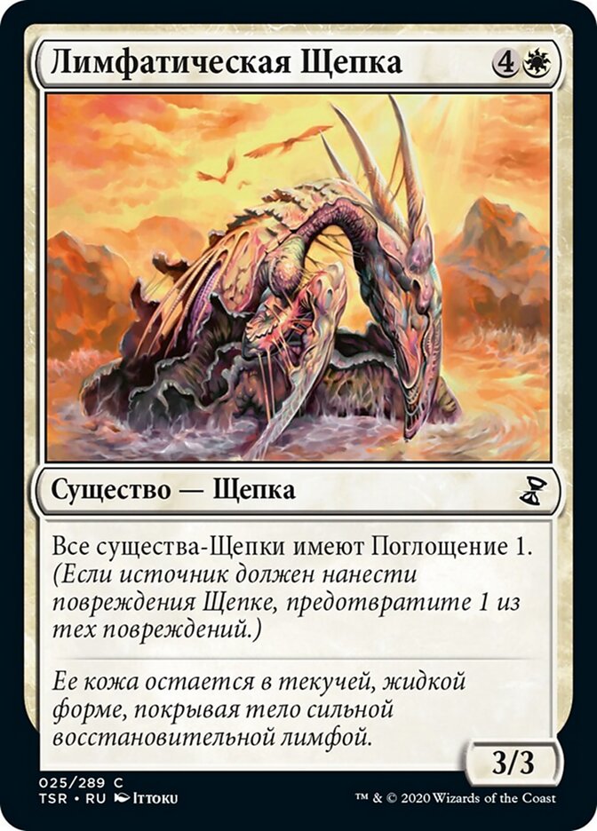 Лимфатическая Щепка
