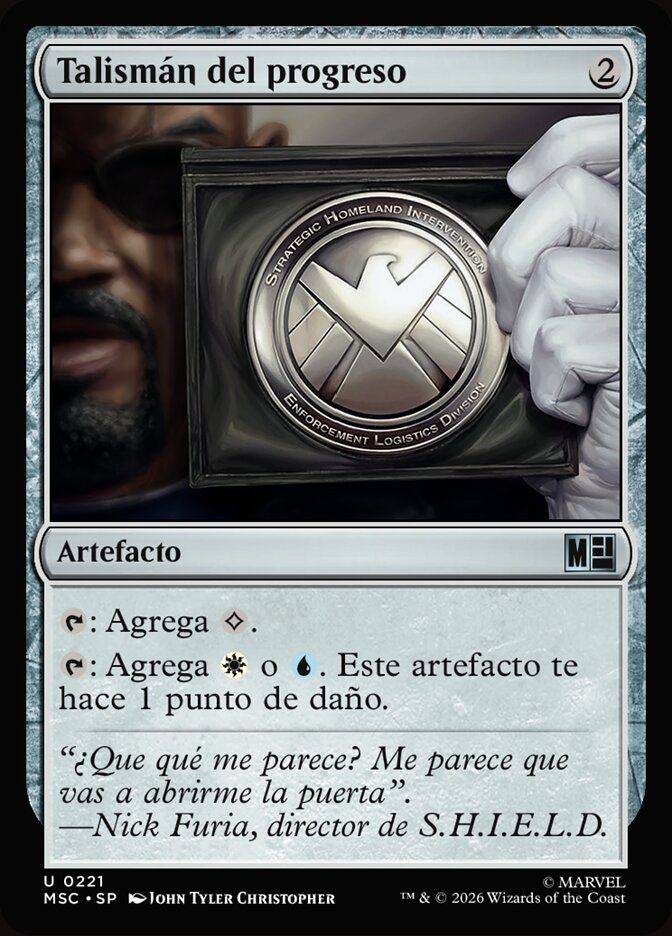 Talismán del progreso