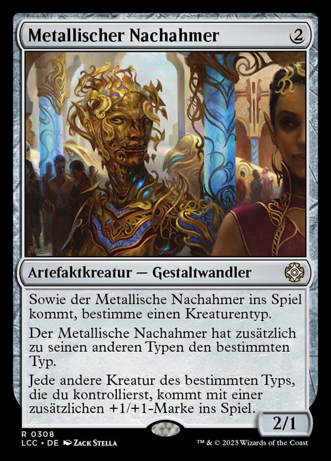 Metallischer Nachahmer