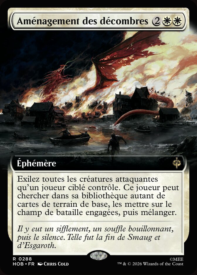 Aménagement des décombres