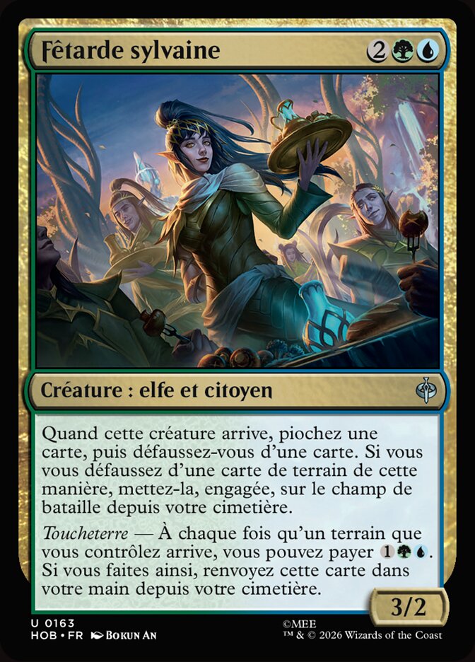 Fêtarde sylvaine