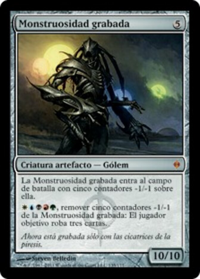 Monstruosidad grabada