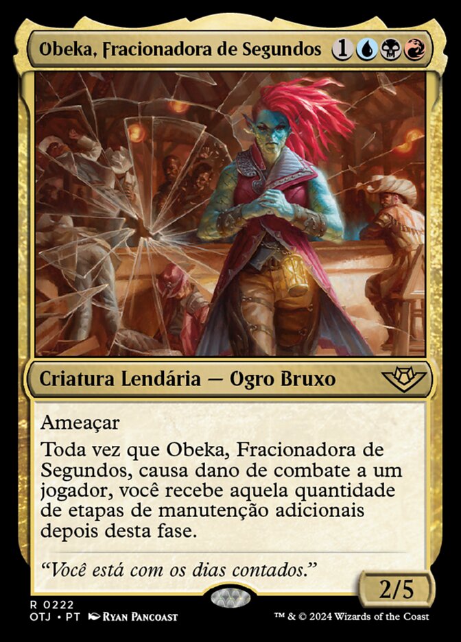 Obeka, Fracionadora de Segundos